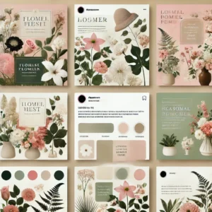 Florist Social Media Templates