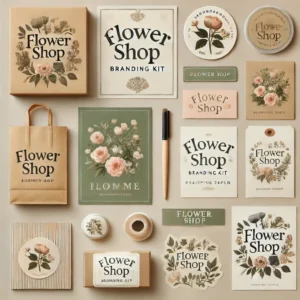 Flower Shop Branding Kit