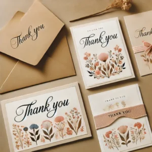 Thank You Card Set